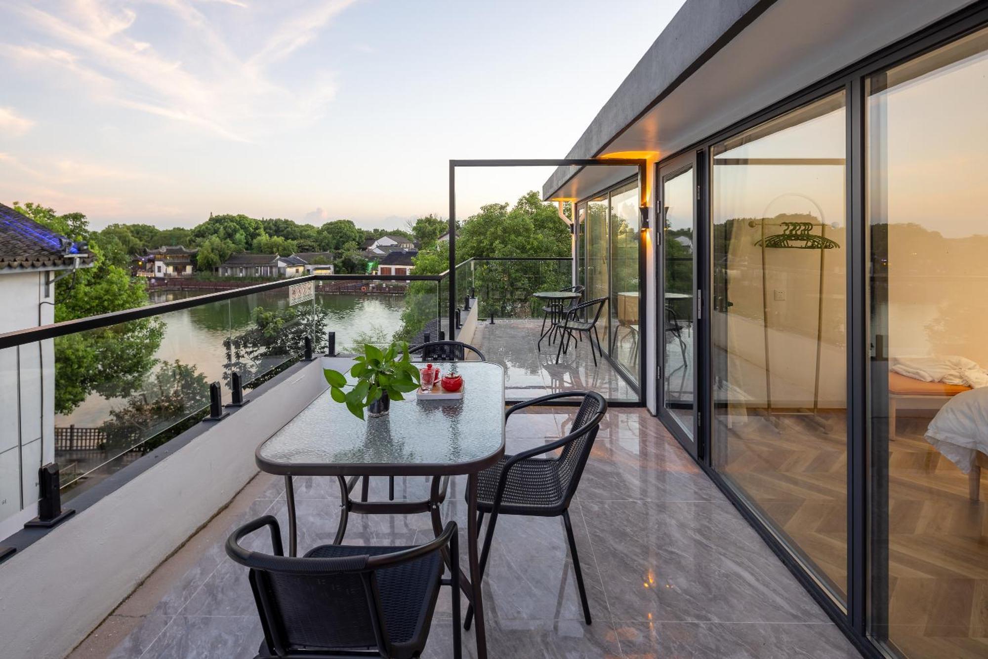Suzhou Zhouzhuang Slowlife River View Lnn Kunshan  Bagian luar foto