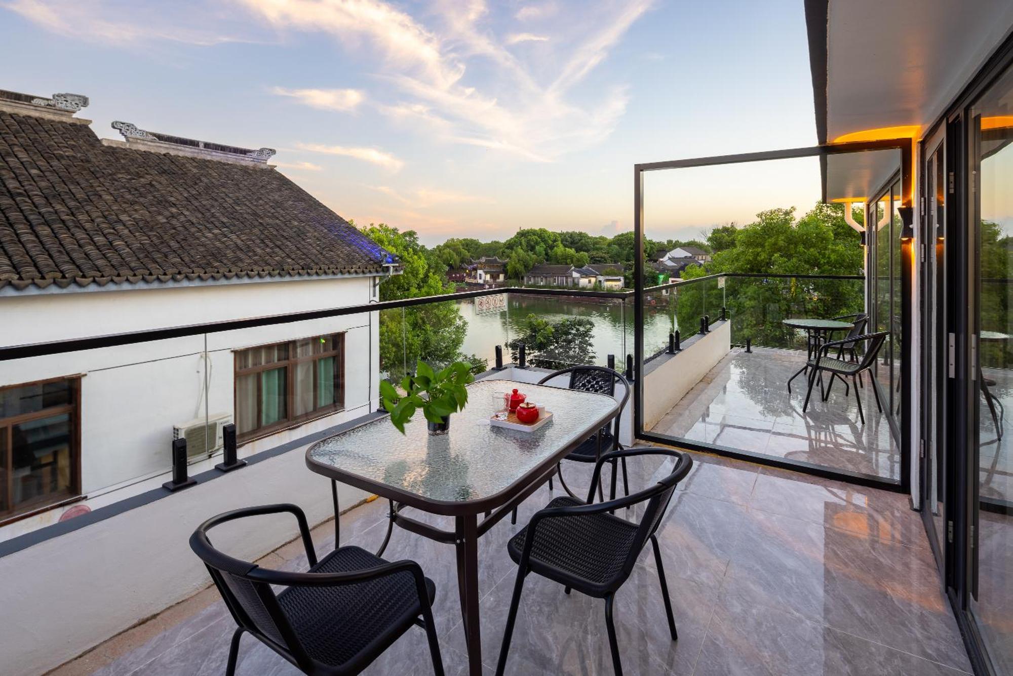 Suzhou Zhouzhuang Slowlife River View Lnn Kunshan  Bagian luar foto