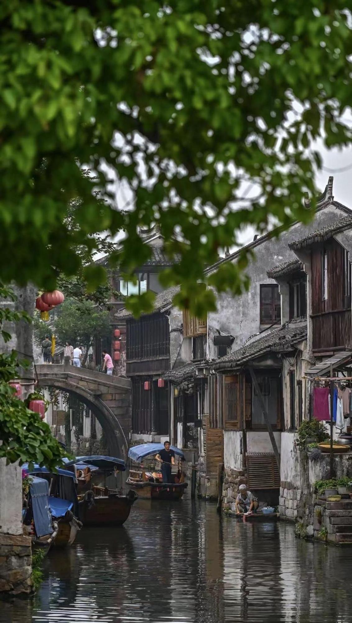 Suzhou Zhouzhuang Slowlife River View Lnn Kunshan  Bagian luar foto
